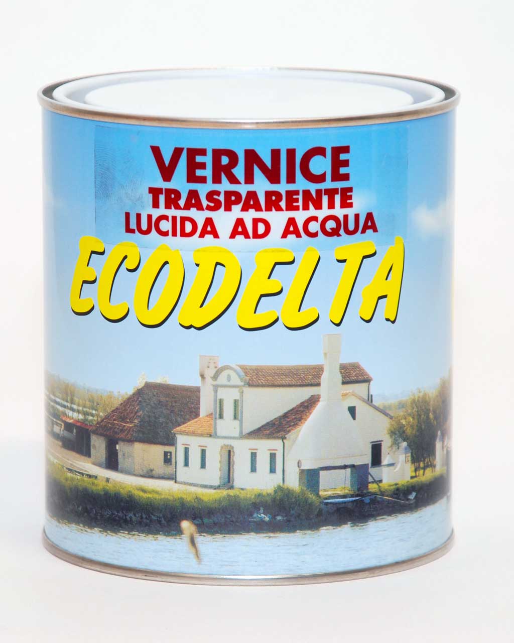 Vernice trasparente satinata per interni